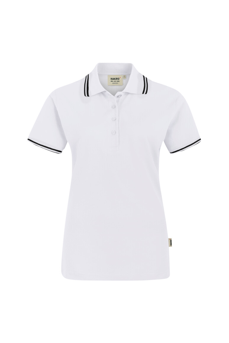 HAKRO | No. 205 | Damen Poloshirt Twin-Stripe
