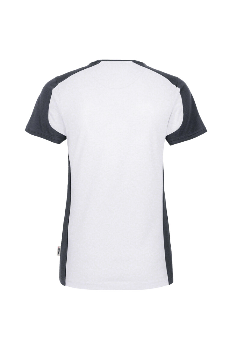 HAKRO | No. 190 | Damen V-Shirt Contrast Mikralinar®